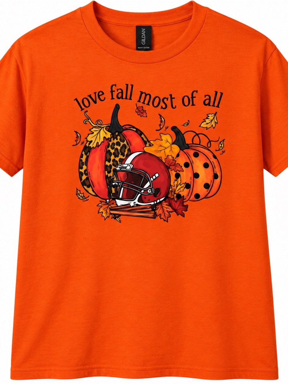 Youth Medium NWOT Love Fall Most Of All Graphic Tee